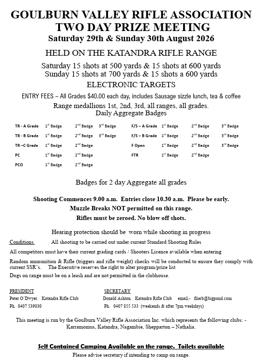 GVRA flyer